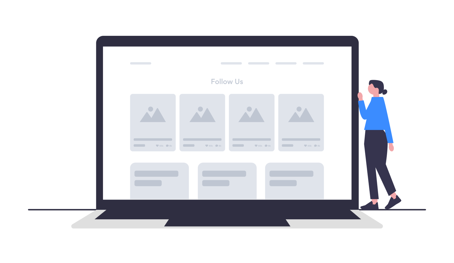 Social Feed-illustration